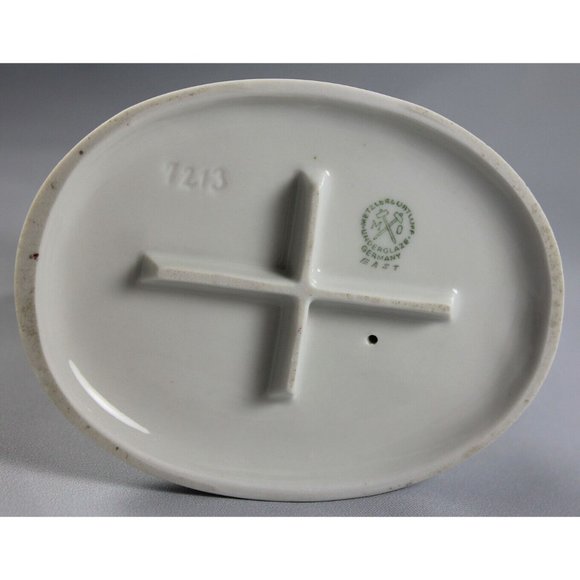 Vintage Metzler & Ortloff East Germany Porcelain Chimney Sweep and Wife Figurine - Picture 8 of 14